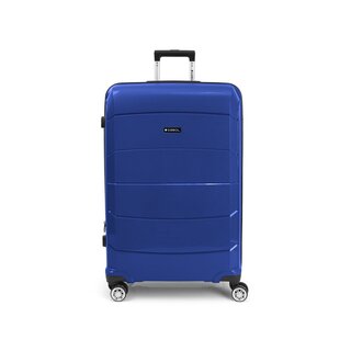 Большой чемодан Gabol Midori на 107/128 л весом 4,1 кг из полипропилена Синий