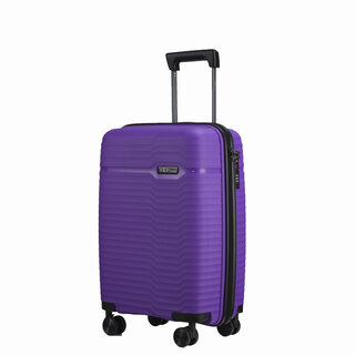 Чемодан ручная кладь V&V Travel Summer Breeze из полипропилена на 40 л весом 2,3 кг Фиолетовый