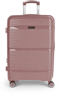 Средний чемодан Gabol Akane на 81/88 л весом 3,5 кг из полипропилена Розовый