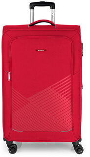 Большой тканевой чемодан Gabol Lisboa на 103/113 ли весом 3,7 кг Красный